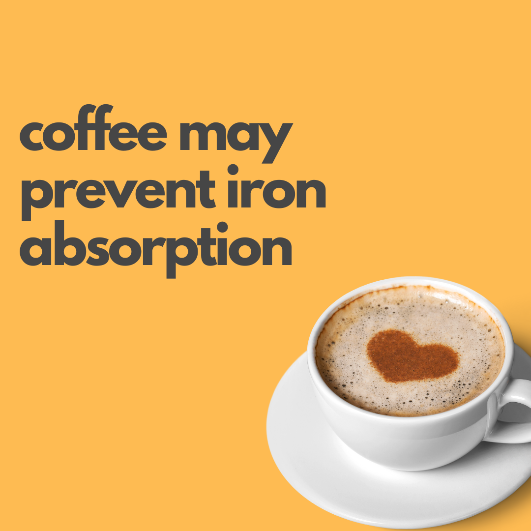 Coffee May Prevent Iron Absorption Valimenta